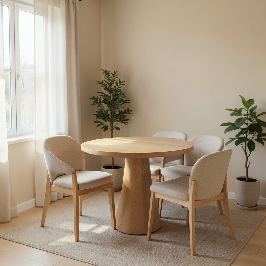Sala de reuniones sobria en el despacho de Barcelona
